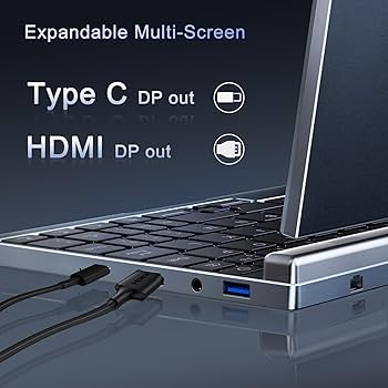 Amazon.co.jp: KOOTIGERS ミニノートパソコン 8インチ 2-in-1